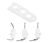 predolo Kit Accensione Scaldabagno Punte Piegate Elettrodi Ceramici Terminali Metallici Elettrodo Ceramico