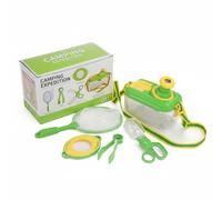 predolo Kit Esplorazione Bambini Contenitore Osservazione Scatola Trasparente 360 Gradi Lente Regolabile Set Cattura in Plastica per Visione da Vicino Adatto, Versione Aggiornata