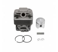 predolo Kit Pistone con Anelli e Perni Completo | Pratico, Gruppo Cilindro di Ricambio SRM350ES, Robusto, Parti Del Motore in Metallo, Meccanici