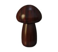 predolo Lampada da notte a forma di in legno, ricaricabile, da tavolo, a LED, ideale come regalo di compleanno, per studio, cameretta dei bambini o, Colore Legno Noce