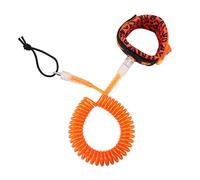 predolo Leash per Tavola da Surf, Corda per Piedi da Paddleboard, Corda a Molla a Spirale per Accessori da Surf, Tutti I Tipi, Arancia