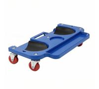 predolo Lettino Sottomacchina Scorrevole Ergonomico Carrello da Meccanico con Ruote Imbottito Carrello Sottomacchina per Meccanici