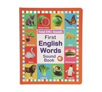 predolo Libro con suoni di parole inglesi, giocattolo per bambini, libro audio interattivo per l'apprendimento e l'apprendimento, per bambini dai 2 ai