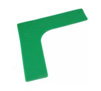predolo Linee Tennis Marcatori Campo Indicatori Terreno Tappetini in Pvc Leggeri Riutilizzabili per Tracciare Percorsi di Drill Adatto per Allenamento Tennis Lezioni di Gruppo Bambini, Verde