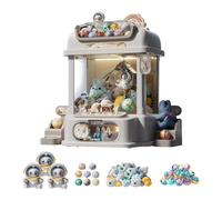 predolo Macchina Artiglio Gioco Afferra-Dolci Distributore Elettronico Mini Vending Macchina Arcade Musicale Struttura Robusta Materiali Sicuri Adatto P, Stile C