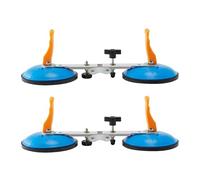 predolo Macchina per la stuccatura di fughe a 90 gradi con ventosa in metallo. Pratica, efficiente e ideale per unire e livellare fughe di marmo piastrelle, 2 Pezzi