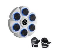predolo Macchina per Musicale, Macchina per Allenamento di Musicale Target, Supporto a Parete Regolabile, Puleggia Intelligente per per Palestr, Bianco