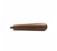 predolo Manico in Legno per Macchina da Caffè Costruzione Robusta Manico per Macchina da Caffè Design Rimovibile Portafiltro Open-Bottom per Bar, Noce Rosso