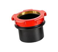predolo Manicotto di bloccaggio coassiale da 2 Pollici Accessori astronomici Parte Facile da Montare Adattatore di Ricambio Professionale per telescopi, Rosso