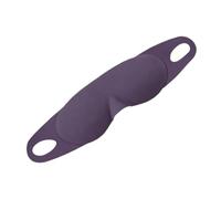 predolo Maschera per occhi da notte, portatile, pratica, per uomini e donne, morbida e oscurante, per rilassarsi in ufficio, a casa, in aereo, Viola