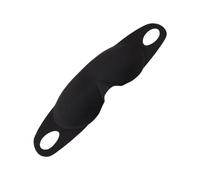 predolo Maschera per occhi da notte, portatile, pratica, per uomini e donne, morbida e oscurante, per rilassarsi in ufficio, a casa, in aereo, Nero