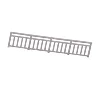 predolo Materiali per Il Fai da Te di Modelli di Ringhiere per Case delle Bambole in Miniatura per Collezionisti E Hobbisti, 4x0.7 Cm