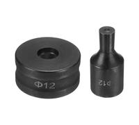 predolo Matrice di ricambio per punzone, compatta, industriale, resistente, ad alta resistenza, liscia, per fori elettrici rotondi, in acciaio 40CR, 1.2 Cm