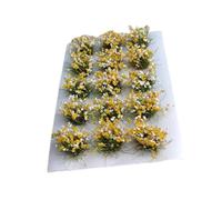 predolo Mazzo di Fiori in Miniatura Fai da Te, ciuffi d'erba, Layout di Diorama, Gruppi di vegetazione per Modelli di scenografie di architettura su, Giallo