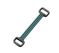 predolo Men Resistance Band Elastico Resistenza Espansore Torace Banda Allenamento Tonificatore Braccia Regolazione 20-120 Libbre con 6 Tubi Impugnature, Verde Bosco