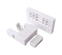 predolo Mobili in Miniatura per casa delle Bambole 1/50, Mini Ornamento, Decorazione realistica per paesaggi Micro, Oggetti di Scena per Foto di architettura, Set da Ufficio