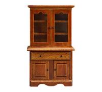 predolo Mobili per Case delle Bambole, libreria, Mini libreria in 1:12, credenza in Legno per Accessori Decorativi per Soggiorno