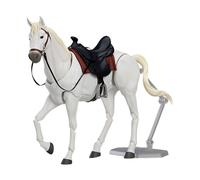predolo Modello di, figurina di Cavallo, Figura Dipinta realistica, Modello di Giocattolo Animale, progetti Fai da Te da Tavolo, Accessori, Bianco