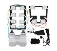 predolo Modulo di Massaggio Pneumatico per Sedile Auto 12 V Modulare Modulo di Massaggio con Cuscini D'pressione Stabile