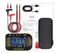 predolo Multimetro digitale intelligente, multi tester, misura versatile, portatile, voltmetro da 20.000 conteggi per uso industriale e automobilistico, Display Grafico
