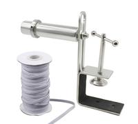 predolo Nastro Elastico Piatto per Cucire, con Filo di Lattice Resistente E Morbido, Ideale per Intimo, Pantaloni Sportivi, Gonne, Cinture, Maniche, Colletti