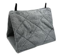 predolo Nido d'uccello Invernale Caldo, Letto per Dormire, Amaca Triangolare Multiuso, capanna, Gabbia per parrocchetti, pappagalli, inseparabili