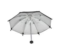 predolo Ombrello con Attacco Hot-Shoe Resistente Parasole Antiabbagliamento Accessorio per Operatori Fotografici, Viaggi, Piccolo 25cm