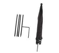 predolo Ombrellone da Giardino, Copertura per Piante da Giardino, Impermeabile, Versatile, con Picchetto da Terra, per Esterni, Patio E Cortile, Nero