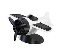 predolo Ornamento per Auto Modello Aereo Basso Rumore, Da Collezione, Decorazione per Interni Auto Azionata Dal Sole, Regalo per Uomini E Donne, Bianco
