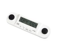 predolo Orologio da Scacchi, Timer Portatile per Giochi da Tavolo, Orologio da Scacchi Internazionale, Funzione di Memoria per Accessori da torneo per, Bianco