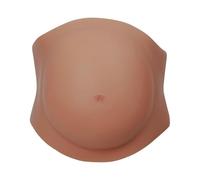 predolo Pancia Finta Riutilizzabile in Silicone per Cosplay, pubblicità, Serie TV, Bronzo