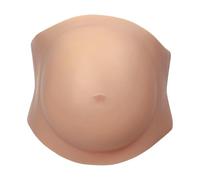 predolo Pancia Finta Riutilizzabile in Silicone per Cosplay, pubblicità, Serie TV, Giallo Asiatico