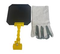 predolo Pannello oscurante per saldatura, protezione per occhi, attrezzatura per saldatore, protezione versatile professionale, copertura per casco ad, Piazza
