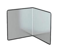 predolo Paraschizzi Antiaderente in Acciaio Inox, paraschizzi Pieghevole per Accessori da Cucina, 60x30 Cm