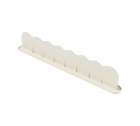 predolo Paraspruzzi per lavello da Cucina, Protezione Anti-Schizzi in Silicone Antiscivolo, Facile da Pulire, di Alta qualità, Protezione Anti-Schizzi, Bianco