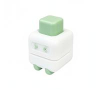 predolo Perforatore Carta Mini Compatto Perforatrice Foro Singolo Manuale Design Robot con Raccolta in E Acciaio Inossidabile Adatto per Studenti Bambini Artigianato Organizzazione Documenti, Verde
