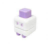 predolo Perforatore Carta Mini Compatto Perforatrice Foro Singolo Manuale Design Robot con Raccolta in E Acciaio Inossidabile Adatto per Studenti Bambini Artigianato Organizzazione Documenti, Viola