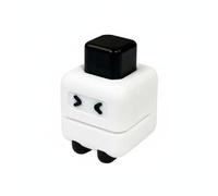 predolo Perforatore Carta Mini Compatto Perforatrice Foro Singolo Manuale Design Robot con Raccolta in E Acciaio Inossidabile Adatto per Studenti Bambini Artigianato Organizzazione Documenti, Nero