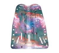 predolo Piastra di Ricambio per Immersioni Tecniche, 40 cm x 26 cm, Slot da 1" e 2", Spessore 3 mm, in Lega di Alluminio 5052, per relitti, grotte, Style B