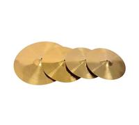 predolo Piatto per batteria, piatti hi-hat Crisp Parts, accessorio per strumento musicale, piatto per esercitarsi, per prove, performance, 14inch 16inch 20inch