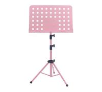 predolo pieghevole antiscivolo stabile robusto pratico regolabile in altezza per professionisti musicisti band palco, Rosa