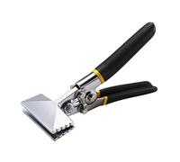 predolo Pinza per piegatura lamiere, durevole, robusta, pinza per aggraffatura, premium, cucitrice manuale per lamiere, Manico Dritto