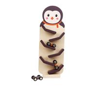 predolo Pista Da Corsa a Zig- per Bambini di 1, 2 E 3 Anni con Rampa per Giocattolo, Veicolo Giocattolo, Set Da Gioco per Coordinazione Occhio-m, Pattern Pinguino, Taglia unica bambino