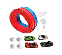 predolo Pista Flessibile Flex Tracks per Bambini dai 3 Anni in su con Pressofuse - Giocattolo Educativo