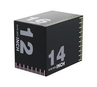 predolo Pliometrico Jump Box per Allenamento della Attrezzatura Portatile Multifunzionale per Esercizi di Salto Step Up Box per Il condizionamento in, Style D