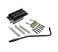 predolo Ponte tremolo per chitarra Single Rocking Tremolo Bridge System Accessori in metallo Parti per chitarra elettrica per spettacoli e prove sul palco, Nero