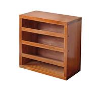 predolo Porta rossetto in legno a 4 ripiani, mobiletto portaoggetti da scrivania, espositore per oli essenziali, per ufficio, centro commerciale