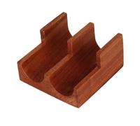 predolo Porta Sushi in Legno, Porta Rotoli di Sushi, Taco Rustico Multifunzionale a Forma di U, espositore da Tavolo, 2 Griglie