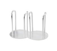 predolo Portabicchieri e coperchi Portabicchieri di carta Portaoggetti Portaoggetti Coperchio per tazze Organizzatore di stoccaggio Dispenser per bicchieri di, doppio argento