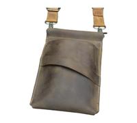 predolo Portatore di forbici a forbice di forbici di forbici di forbici organizzatore di sacchetti di utensili per farina di parrucchiere che tengono forbici, Marrone Scuro